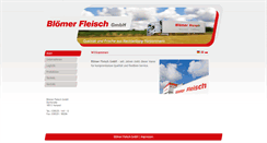 Desktop Screenshot of bloemer-fleisch.de