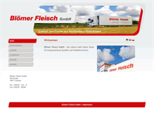 Tablet Screenshot of bloemer-fleisch.de